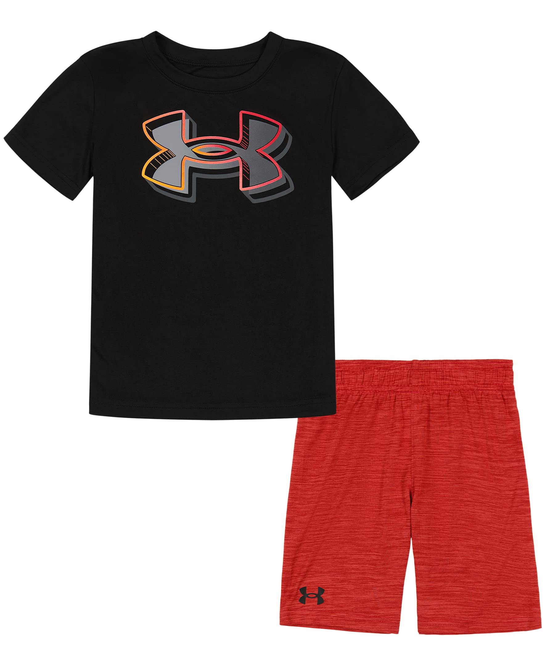 Under Armour Boys' 2-piece Short Sleeve Graphic T-Shirt and Shorts Set