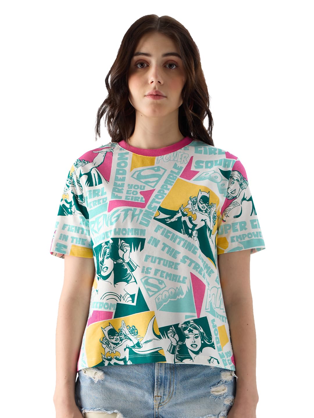 The Souled StoreDC: Girl Power Women T-Shirts