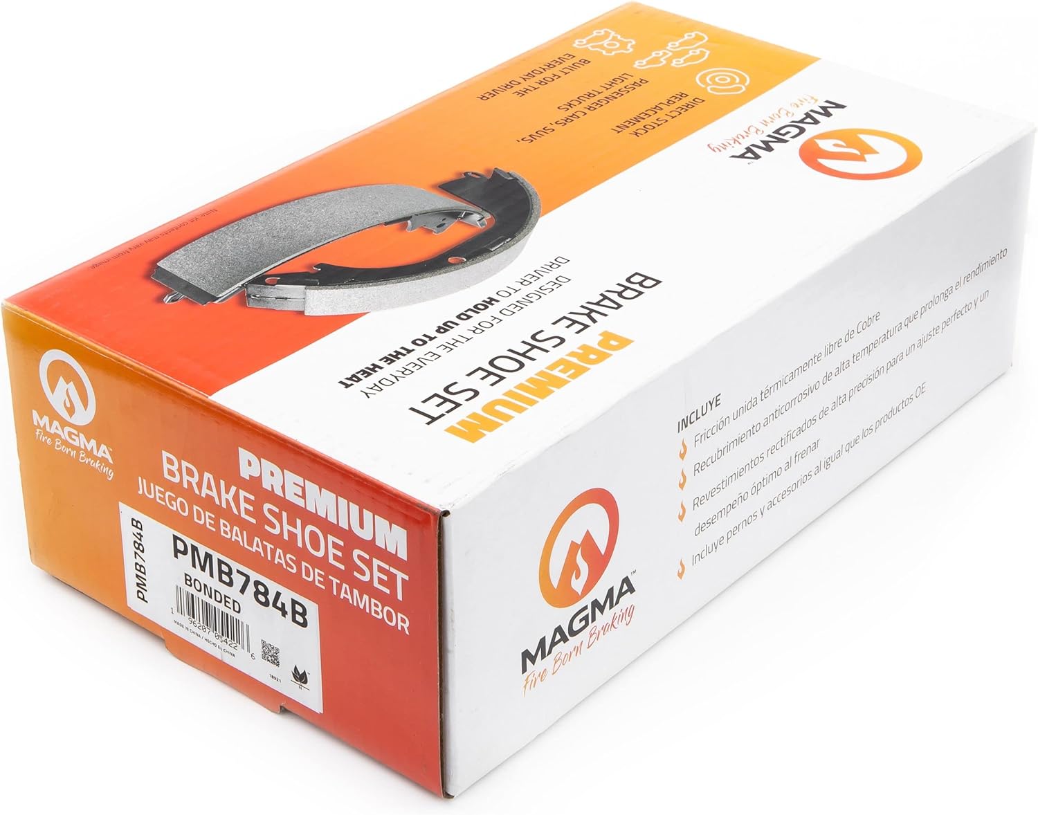 MAGMA Premium PMB784B Parking Brake Shoes