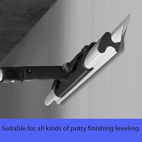 Vista 4 de BHTOP Herramientas para paneles de yeso de 8 pulgadas, 12 pulgadas, 16 pulgadas y 32 con mango de extensión de 35-81 pulgadas, cuchillas
