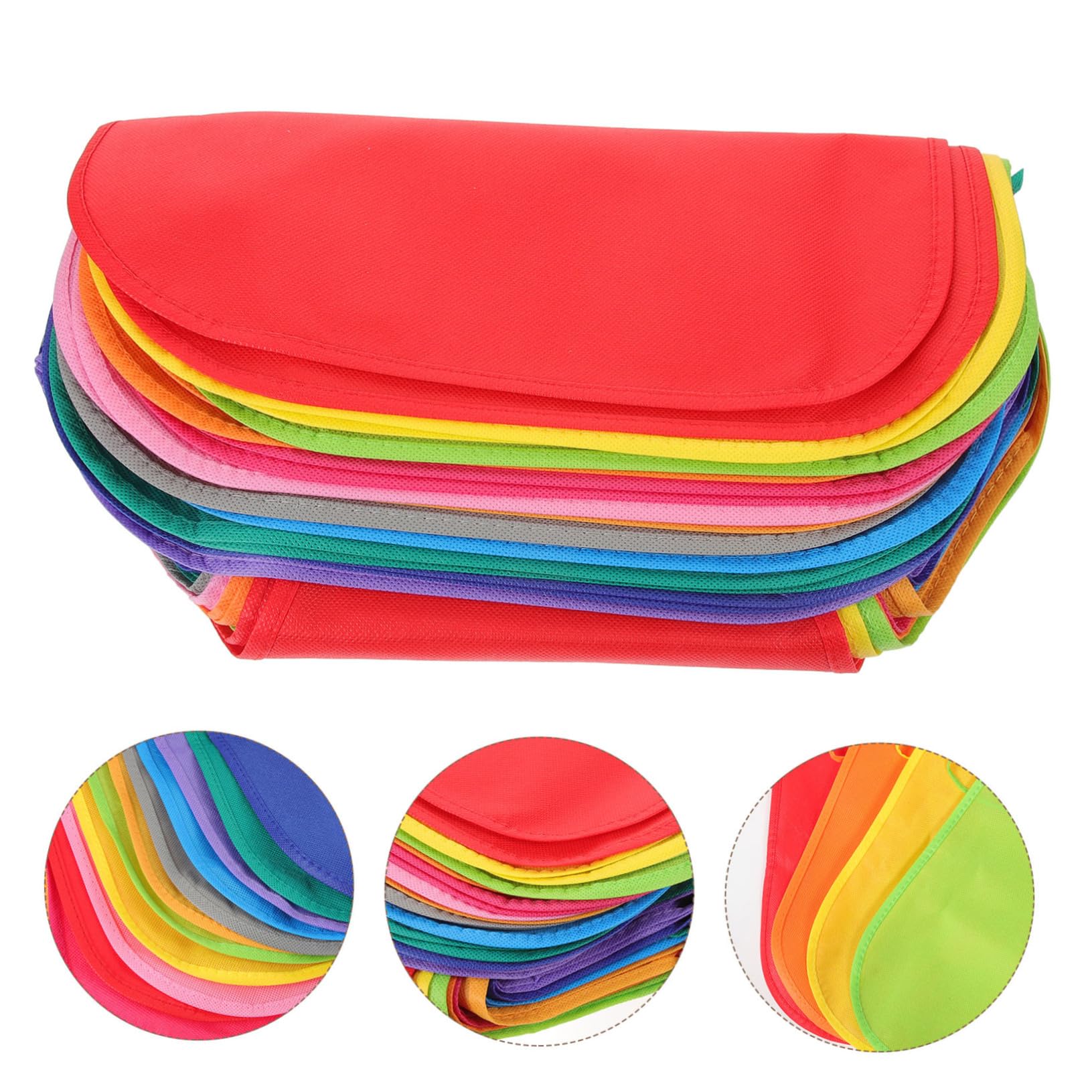 Kinderschürze aus Vliesstoff 33x48cm, 24 Stück für Kinder | Einweg Künstlerschürzen für Mal und Bastelarbeiten, in Schule und Hause