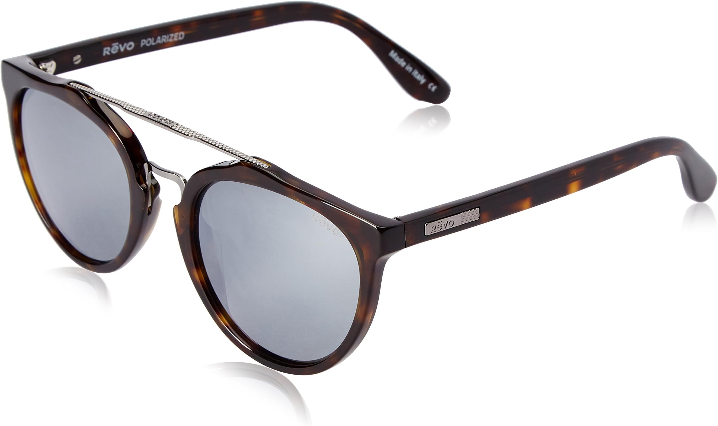 Revo Unisex Re 1009 Kingston Round Polarized Uv Protection Sunglasses