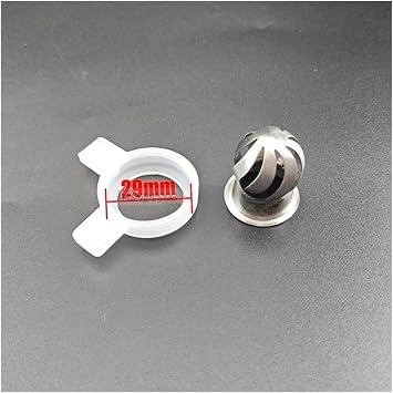 Magic Modelling Cap Flower Frame Shaped Moulding Lid Fitting Soft Ice Cream Machine Accessory Inner Diameter 29 mm