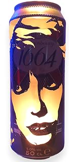 Kate Bush Beer Can Lantern! Pop Art Portrait Candle Lamp, Unique Upcycled Gift!