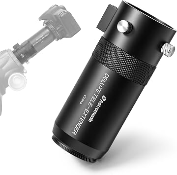 Astromania Telescope Camera Adapter, Tele Extender for Astronomy Telescopes