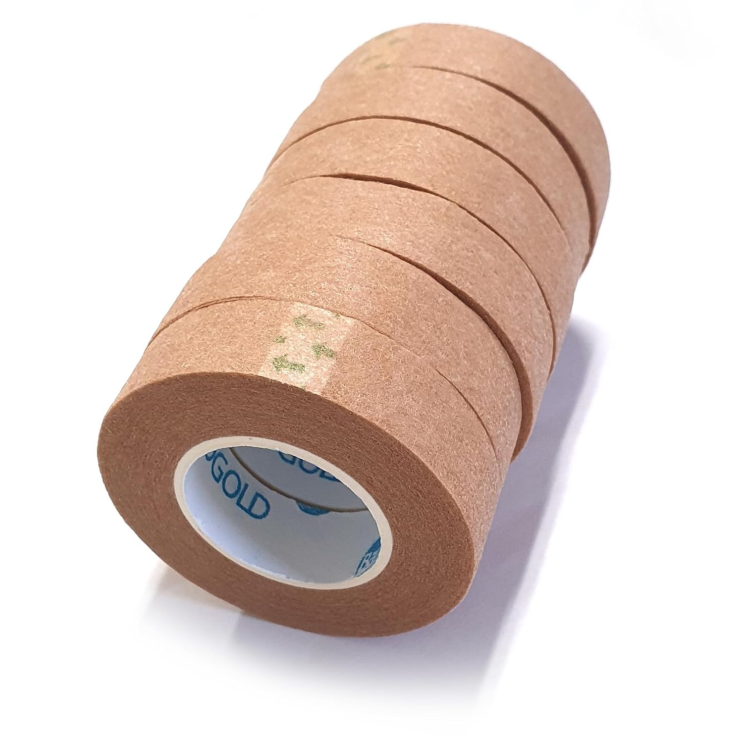 DEAD SKIN Micropore Brown Color BANDPORE Roll Tape – 0.5 Inches X 10yds (24 Rolls per Box)