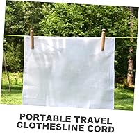 Vista 6 de Zerodeko 2pcs línea de secado de plástico red de secado al aire libre