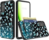 Vista 47 de Funda tipo cartera para Galaxy S20 FE de 6.5 pulgadas con ranura para tarjeta, tarjetas de crédito, tarjetas de crédito, funda para efectivo, doble