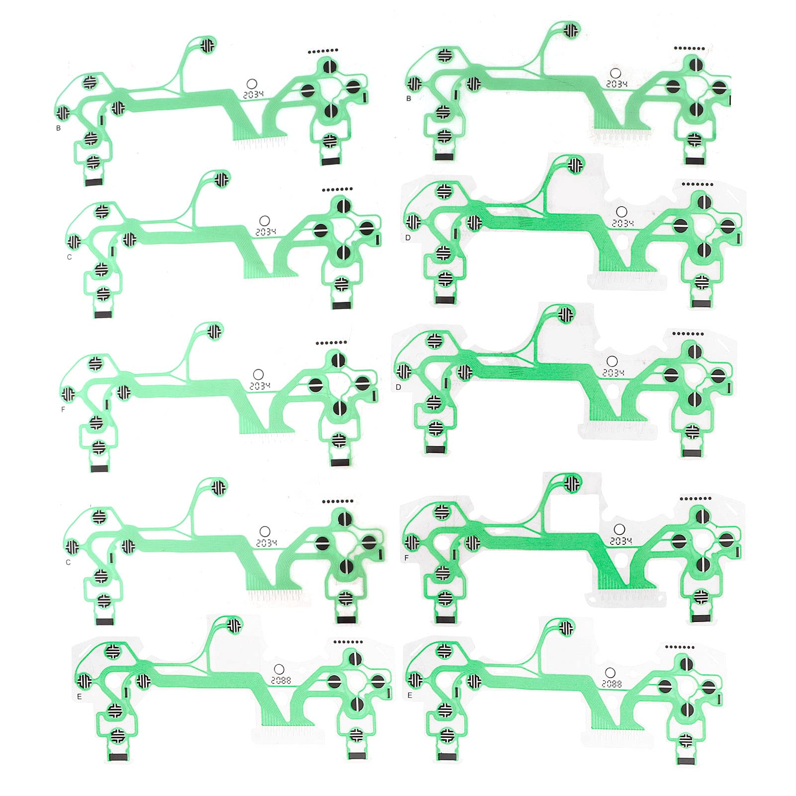 Conductive Film Repair Part, 10Pcs Replacement Part Green Keypad Conductive Film for PS4, PS4 Controller Parts (B095C2W82F) Amazon Price History, Amazon Price Tracker
