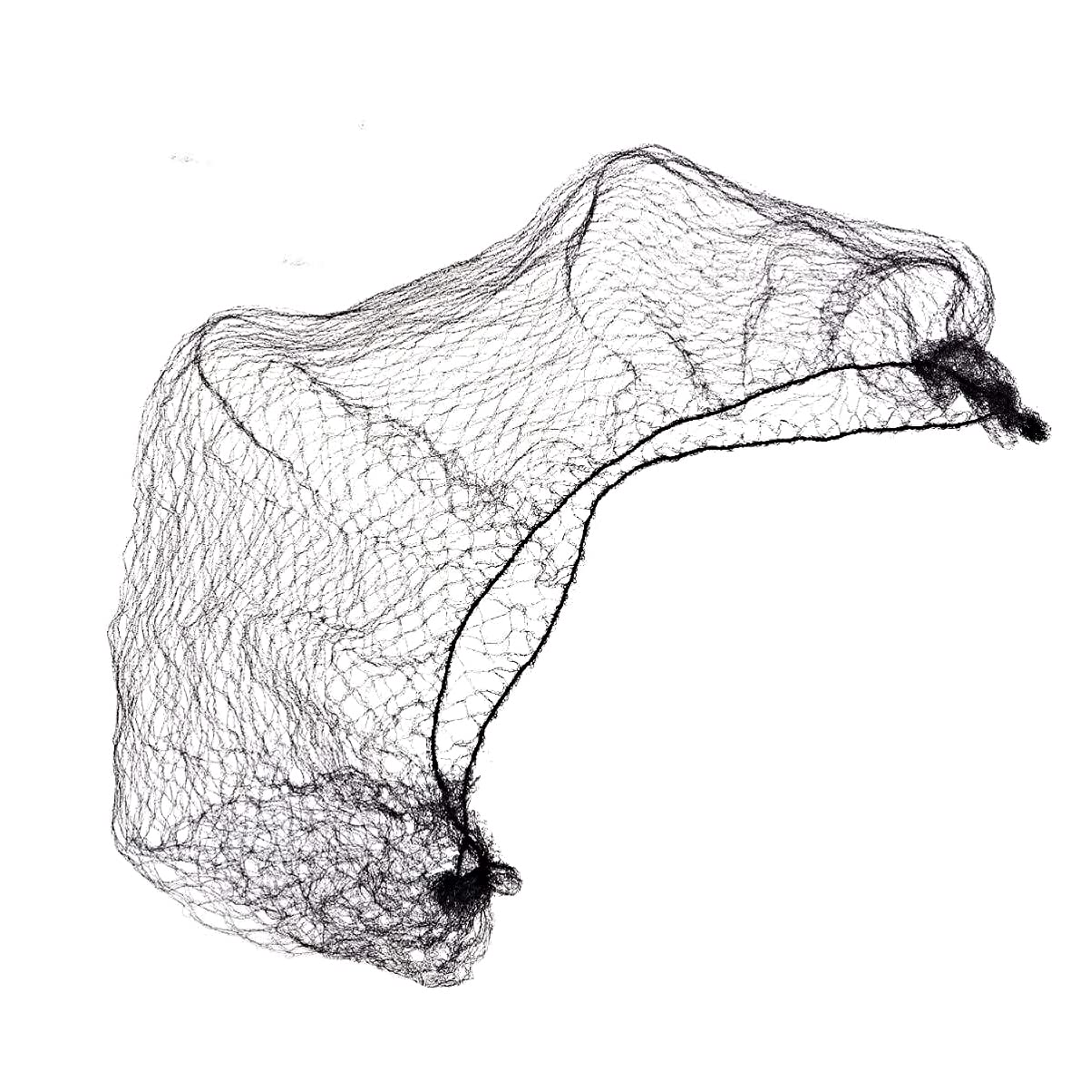 Hair Nets 100Pcs Invisible Elastic Edge Mesh Dressup Hair