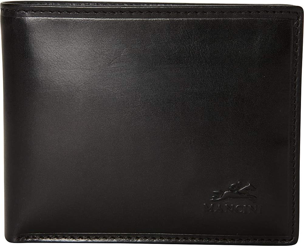 Mancini Men's RFID Secure Billfold with Removable Passcase