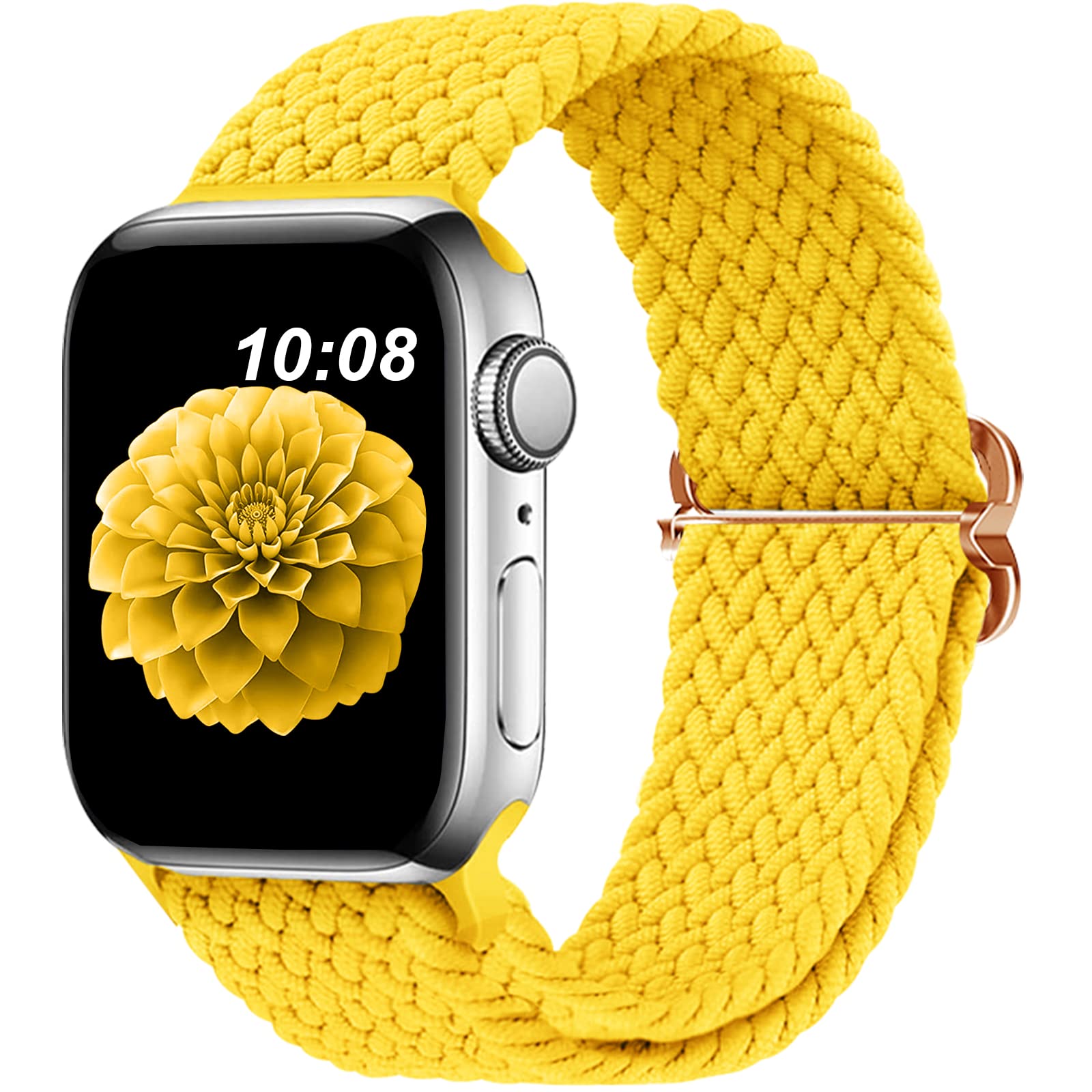 DOBSTFY Compatible with Apple Watch Band 40mm 38mm 41mm 42mm 44mm 45mm 49mm for Women Men,Stretchy Braided Apple Watch Strap for iWatch Series 9 8 7 6 5 4 3 2 1 SE Ultra/Ultra 2