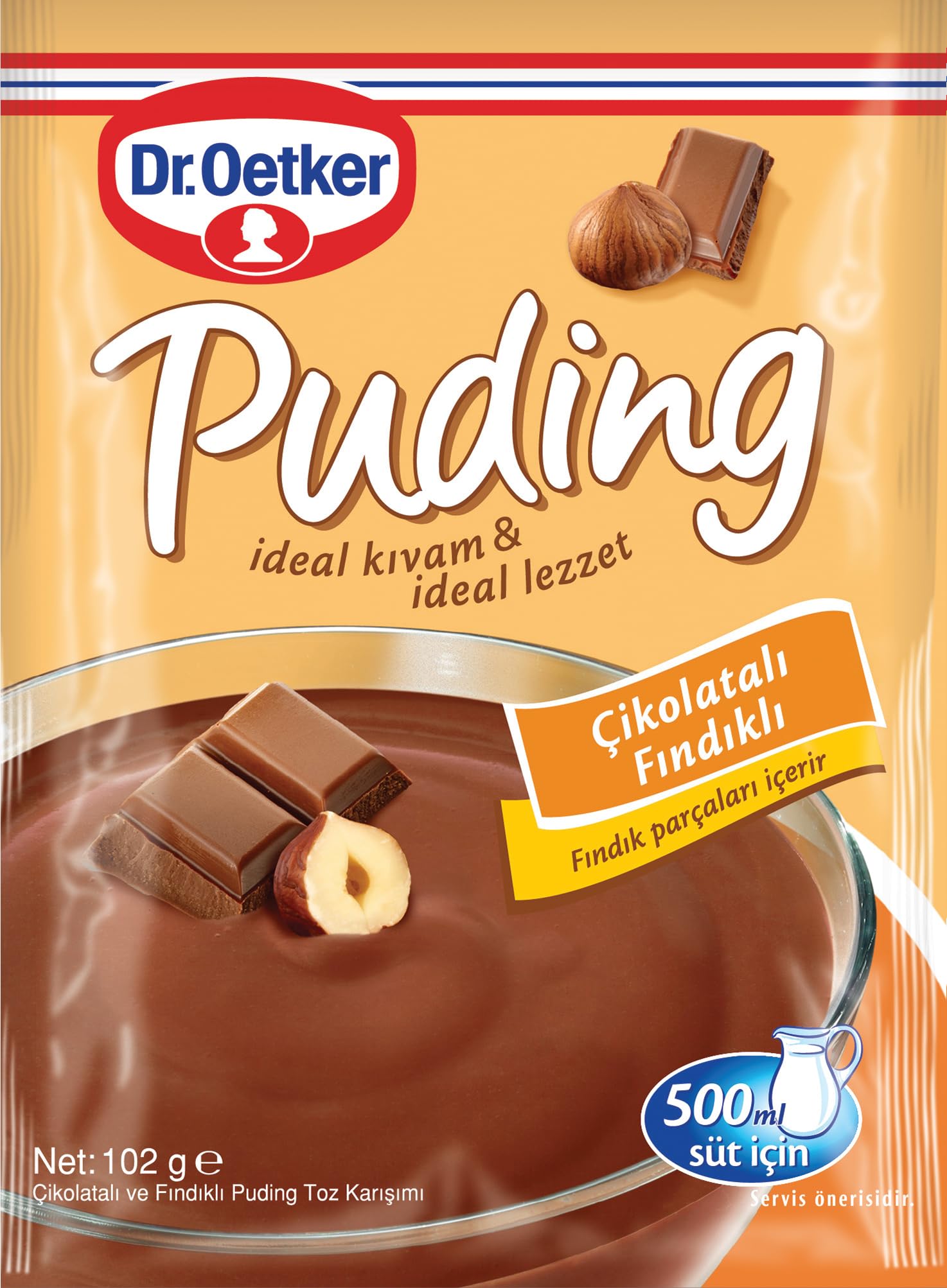 Chocolate-Nut Pudding 115g (Cikolatali Findik Aromali)