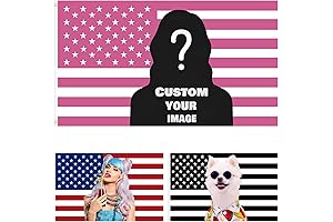 Customizable Patriotic Statement: Design Your Own Pink American Flag 3X5 Ft