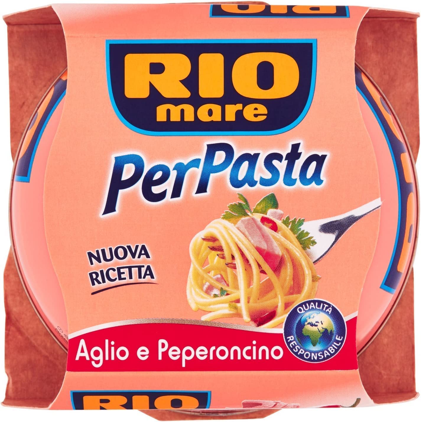 12 x Rio Mare Per Pasta Aglio e peperoncino thon dans l'huile d'olive 160 g