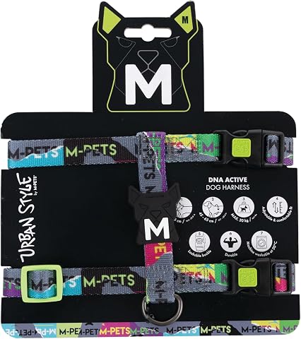 M-Pets Urban Style Dna Active Köpek Göğüs Tasması (M)