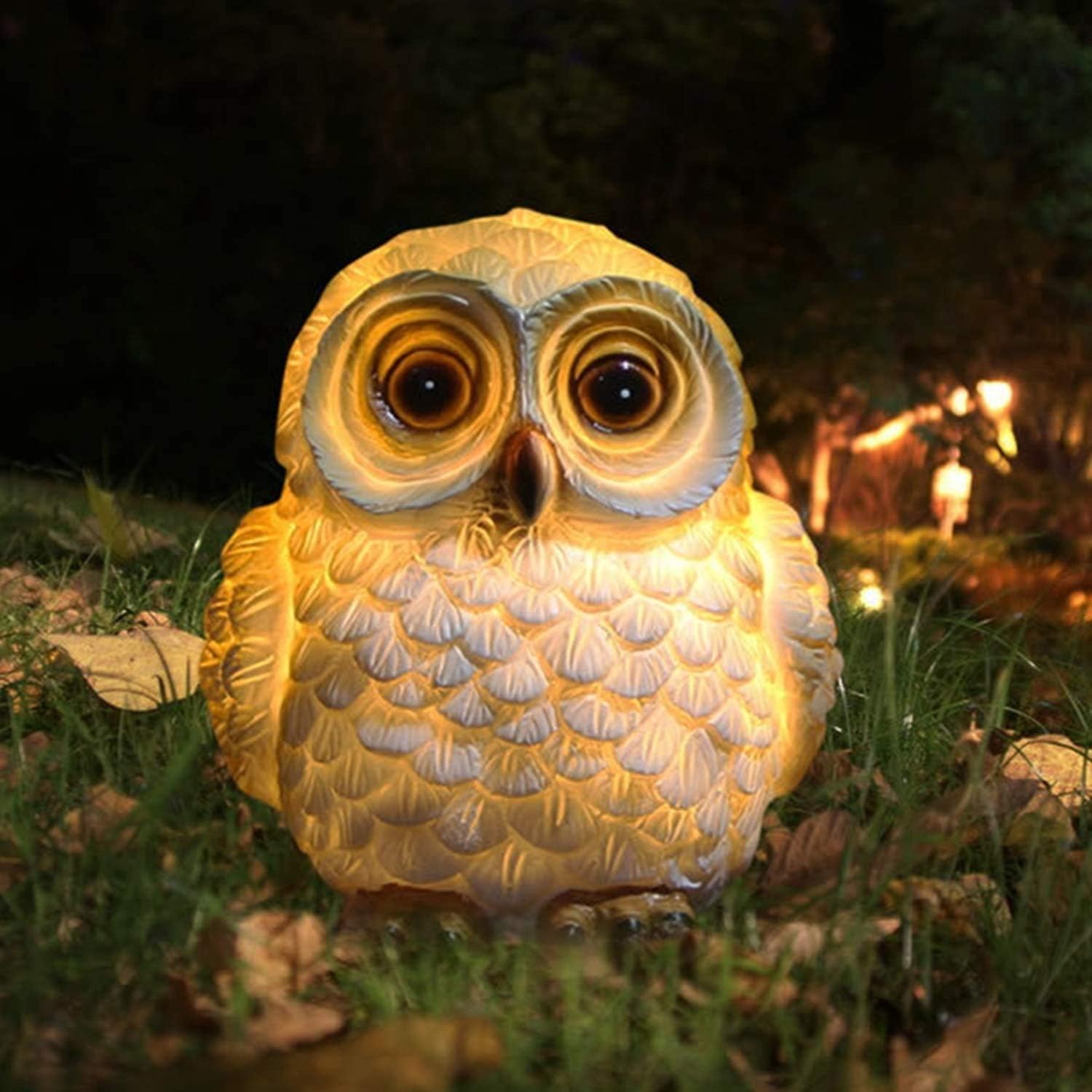 Amazon Co Jp フクロウ 置物 かわいい 梟 置物ライト ふくろう雑貨 ガーデンライト ソーラー充電式 動物 暖色 夜間自動点灯 昼自動消灯 ふくろうグッズ イルミネーション 芝生 玄関先 庭 ガーデン ベランダ 屋外 装飾 おしゃれ Diy 工具 ガーデン