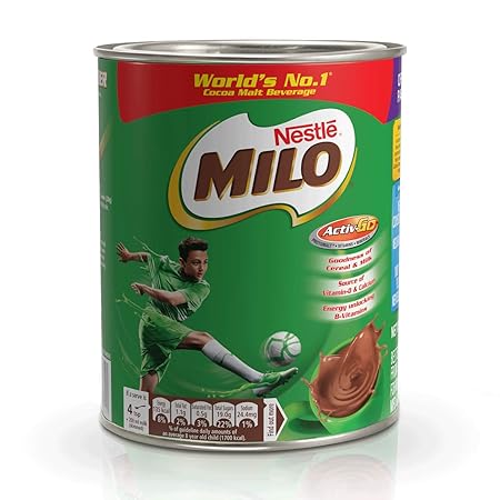 Nestlé MILO Activ-Go Powder Health Drink (Chocolate Flavour) Tin, 400 g