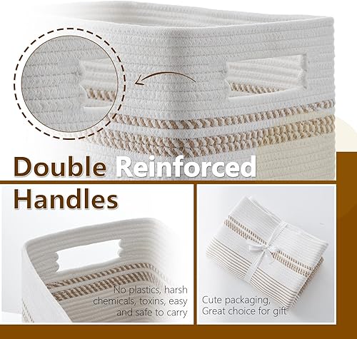 Miniatura 8 de SIXDOVE Cesta para ropa sucia 90L & 76L (juego de 2)