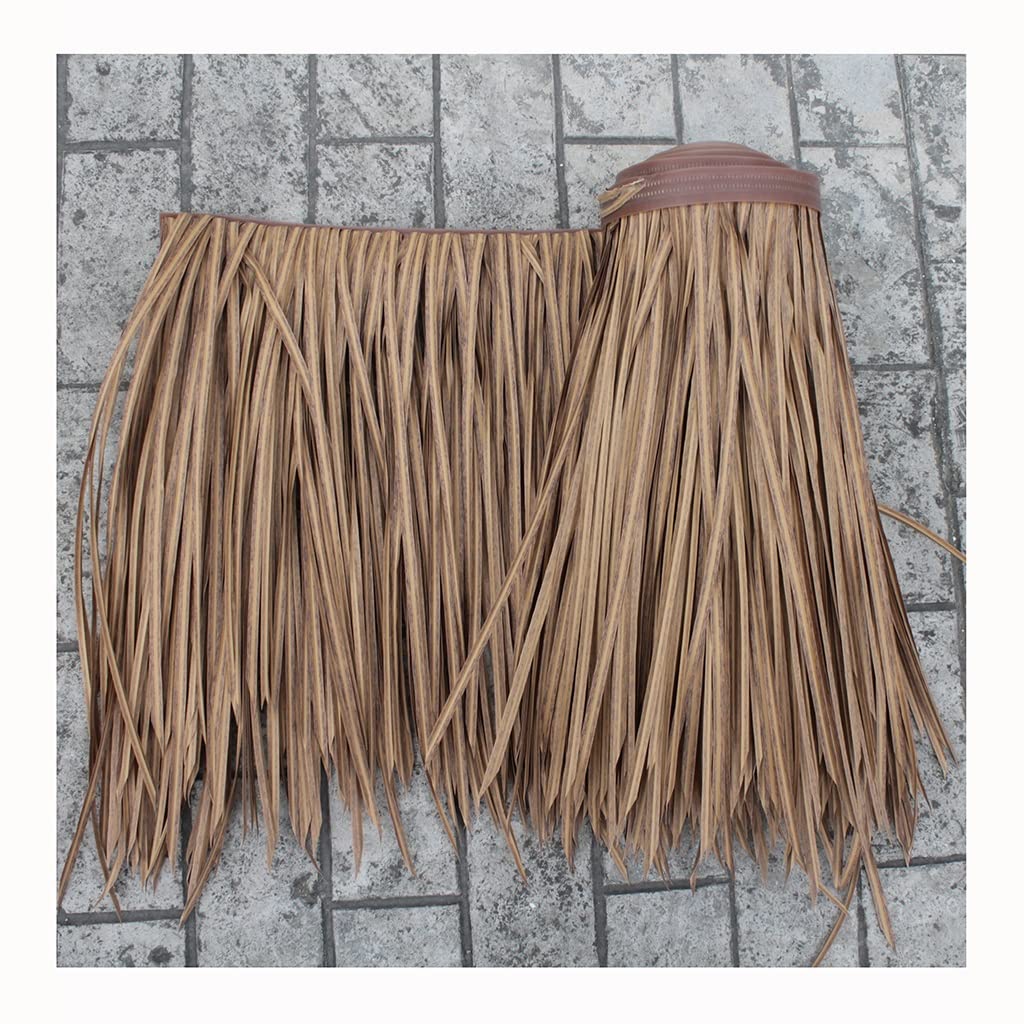 Chaume palmier artificiel rouleau 0.5x2m pour toiture tiki cabane