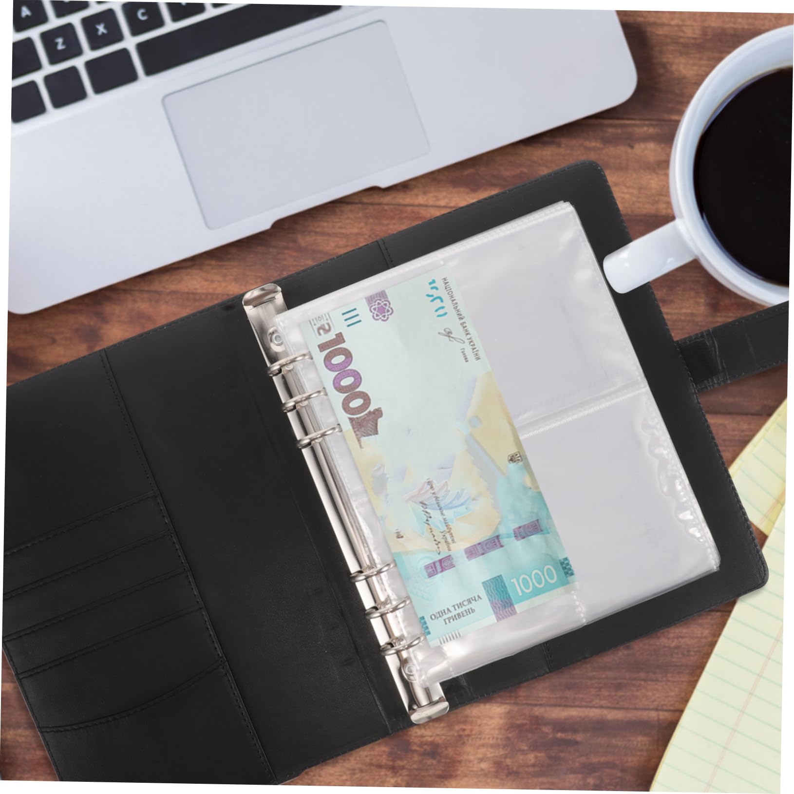 Angoily 4sets Raccoglitore Per Risparmiare Denaro Con Buste Per Contanti Pianificatore Budget Giorni Organizzatore Finanze