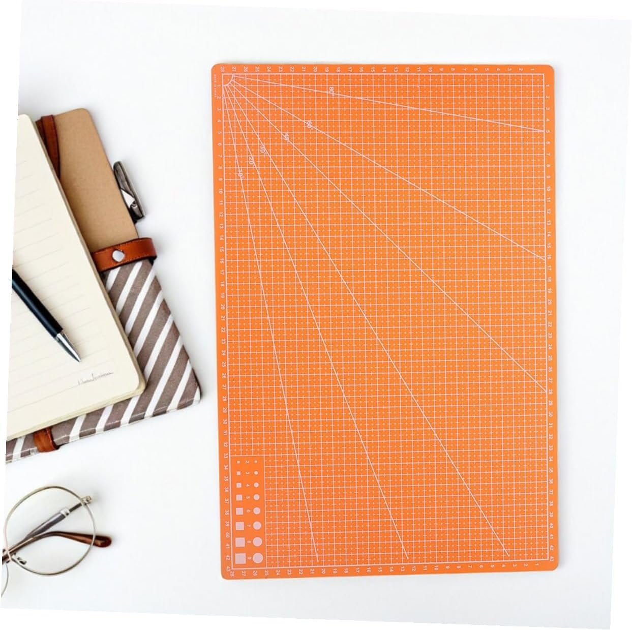 Double Sided Sewing Cutting Mat 2pcs PP Portable Precision image 5