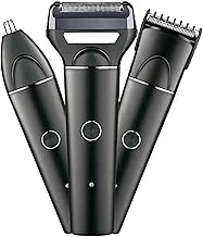 Concepta Full Body Trimmer For Man | 3-In-1 Rechargeable Device for Beard, Hair Clipper & Nose | Trimmer For Men All In One | Cord And Cordless Use