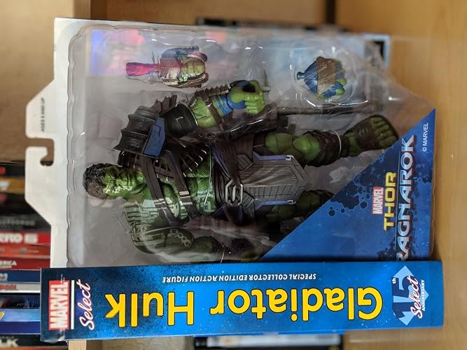Amazon.co.jp: MARVEL SELECT THOR RAGNAROK GLADIATOR HULK ACTION