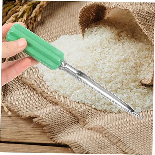 Miniatura 3 de Yardwe Broomcorn Cereal Care Kit de sondas reutilizables Probador de suelo Muestra de césped Polvos de muestra de fertilizante de cemento