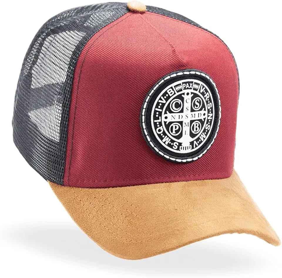 Boné Trucker Linha Country Telinha Medalha De São Bento