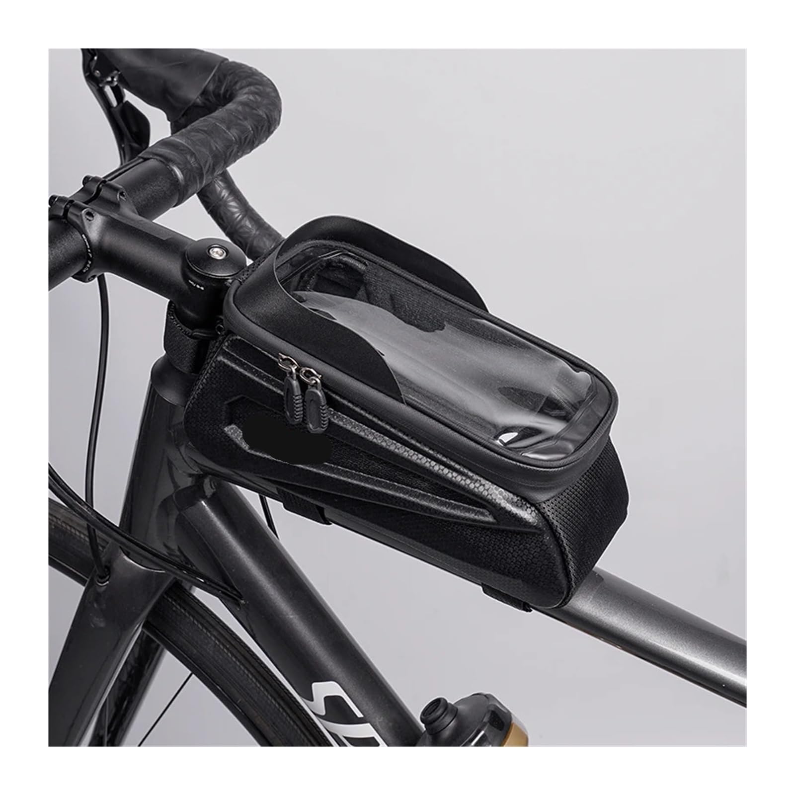 Borsa con telaio for tubo anteriore superiore impermeabile for bici da 1 pezzo
