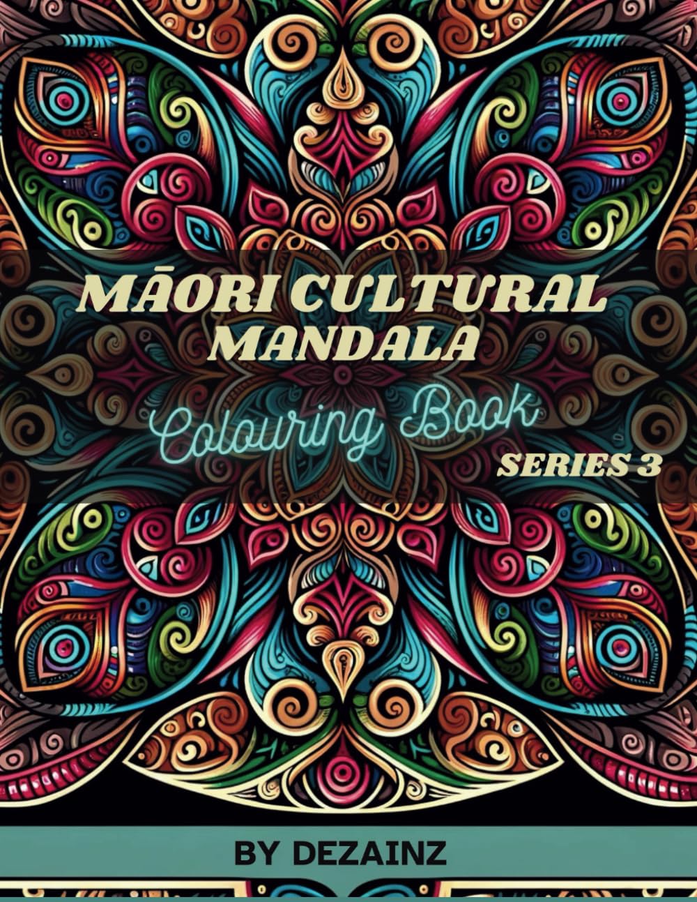Māori Cultural Mandala Colouring Book for Teens and Adults