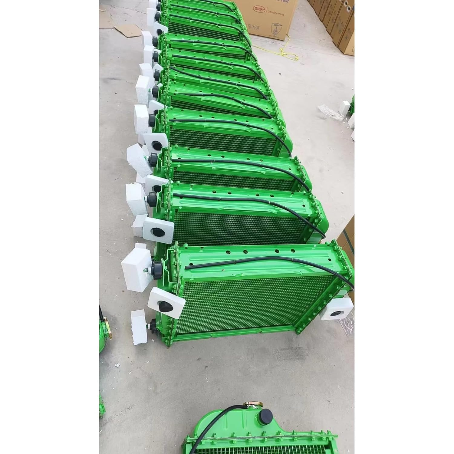 Radiator Fits for John Deere for Yanmar 18.5HP Diesel Tractors Agricultural Equipment Parts