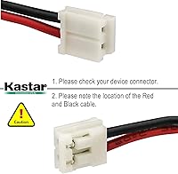 Vista 2 de Vtech 80-5071-00-00 batería para teléfono inalámbrico Ni-CD 3 AA W/JST, de 3.6 V y 800 mAh, de capacidad elevada, repuesto para AT&T, Panasonic