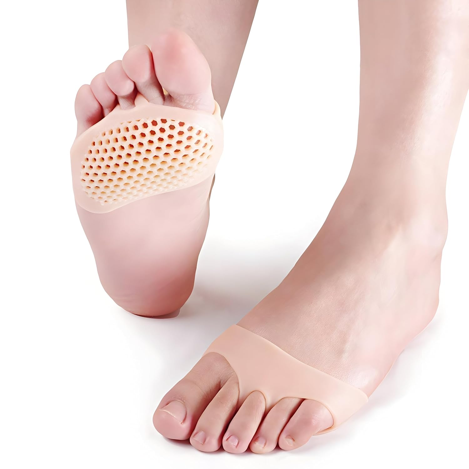 BRIDGER Heel & Toe Pain Relief Silicone Socks – Soft Gel Pads for Cracked Feet, Dry Skin, Leg Pain, and Diabetic Care – Waterproof, Healing Foot Sleeve for Women and Men (DOT HEEL) BRIDGER Heel & Toe Pain Relief Silicone Socks – Soft Gel Pads for Cracked Feet, Dry Skin, Leg Pain, and Diabetic Care – Waterproof, Healing Foot Sleeve for Women and Men (DOT HEEL)