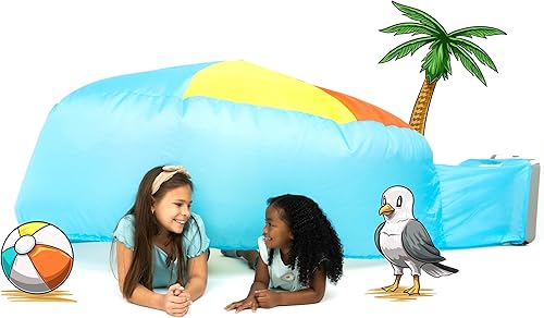 The Original patentado AirFort  Construye un fuerte en 30 segundos, fuerte inflable para niños, tienda de campaña de juego para 3 a 14 años, una