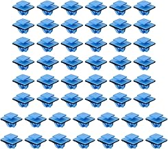 The Lord of the Tools Lot de 50 clips pour garniture de porte et moulures latérales 877561F000 en plastique bleu compatible avec Santa Fe Tucson Kia Soul Sportage