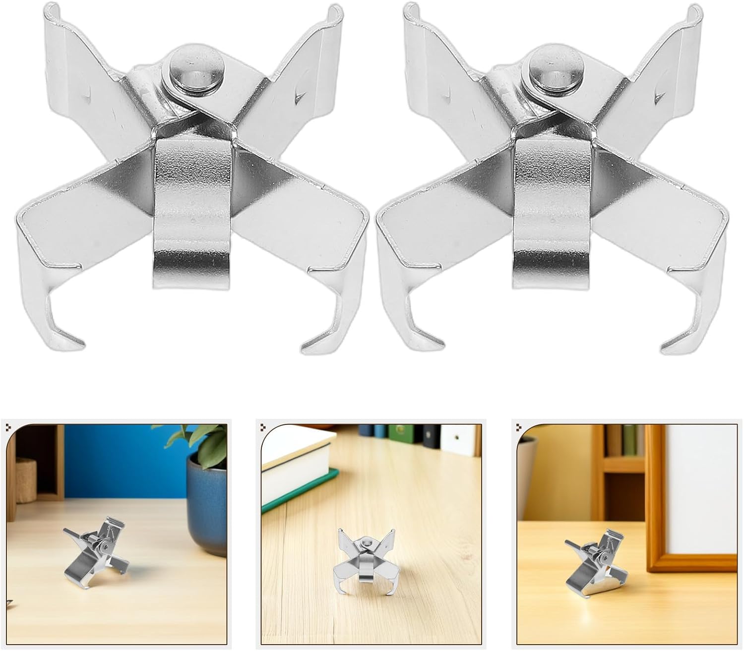 4pcs Metal Oil Canvas Clips for Frame Separation, Artist Clamps