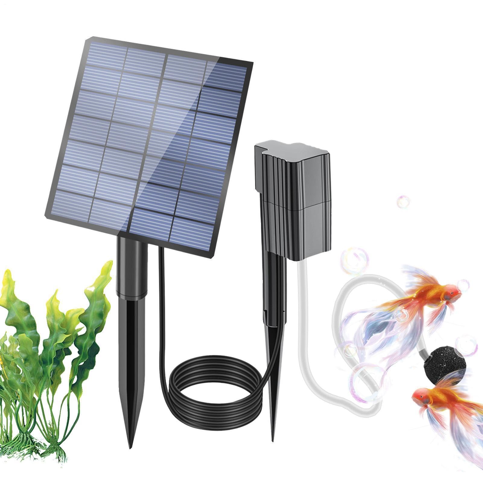 Solarna pompa powietrzna do użytku zewnętrznego 2,5 W Mały Przenośny Cichy