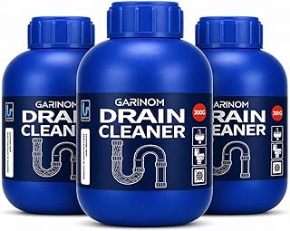 Drain Cleaner for Shower, Professional Powerful Pipeline Dredging Agent for Hair, Bathroom Sink Drain Cleaner Compatible with Plastic Pipe(3PCS, 1.98lb)