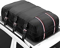 Vista 1 de Kylinlucky Bolsa de carga para techo de 23 pies cúbicos – IPX6 impermeable, 1200D de triple capa, ajuste universal para automóviles y SUV