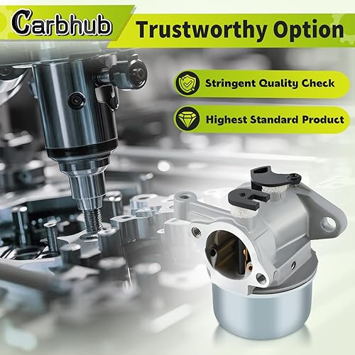 Miniatura 8 de Carbhub Repuesto de carburador para 799866 790845 799871 796707 794304 12H800 Engine Toro Craftsman cortacésped Carb Toro 22 pulgadas Reciclador con