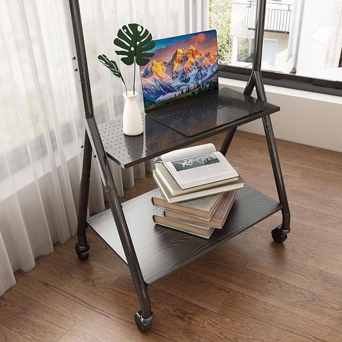 Carro para TV Móvil con Estante para Pantallas de 32-80 pulgadas miniatura 6