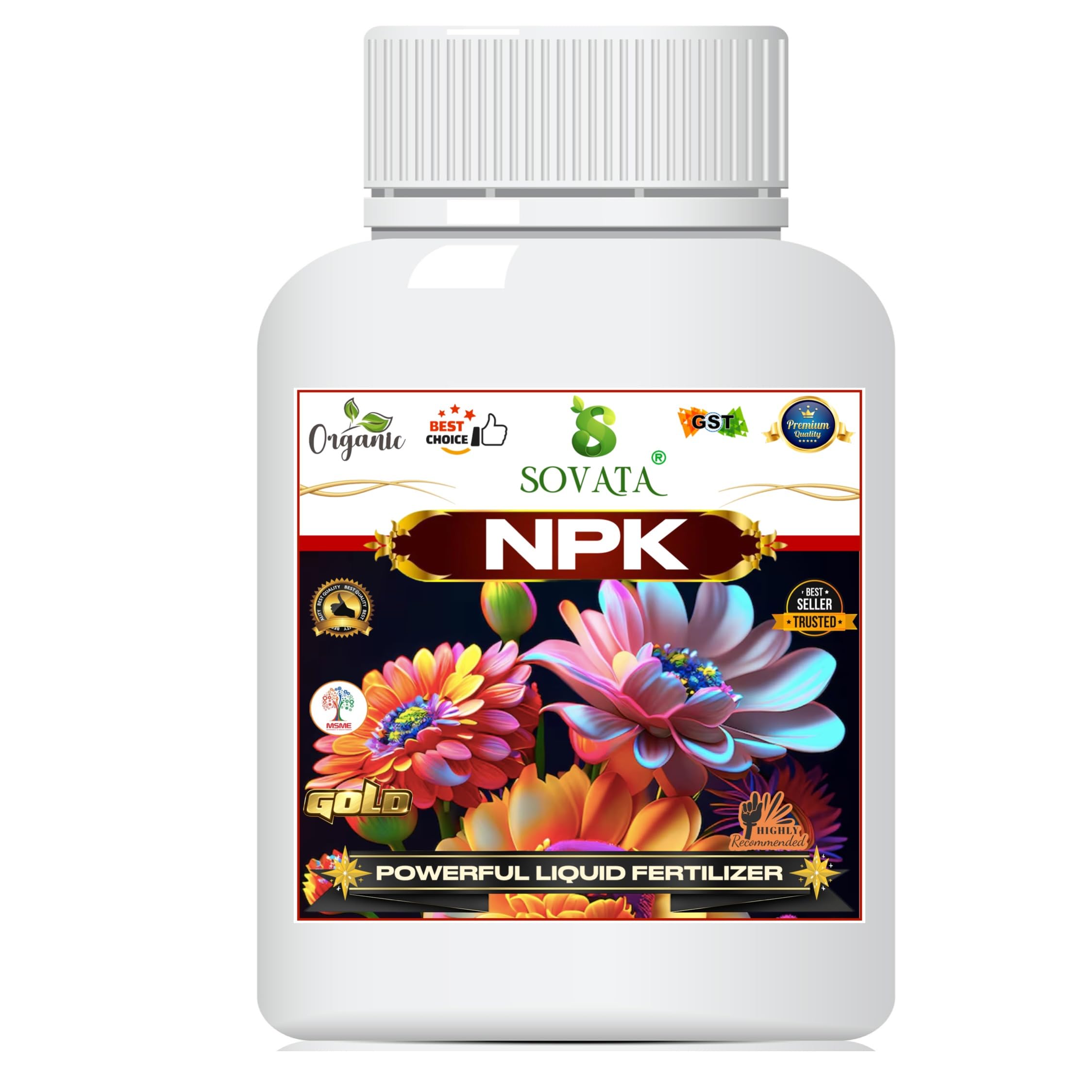 Sovata® NPK (Nitrogen Potassium Phosphorus), Essential Organic Powerful Liquid Fertilizer for Overall Healthy Growth of All Types of Plants. (250 ml) (B0D7SFDRWR) Amazon Price History, Amazon Price Tracker