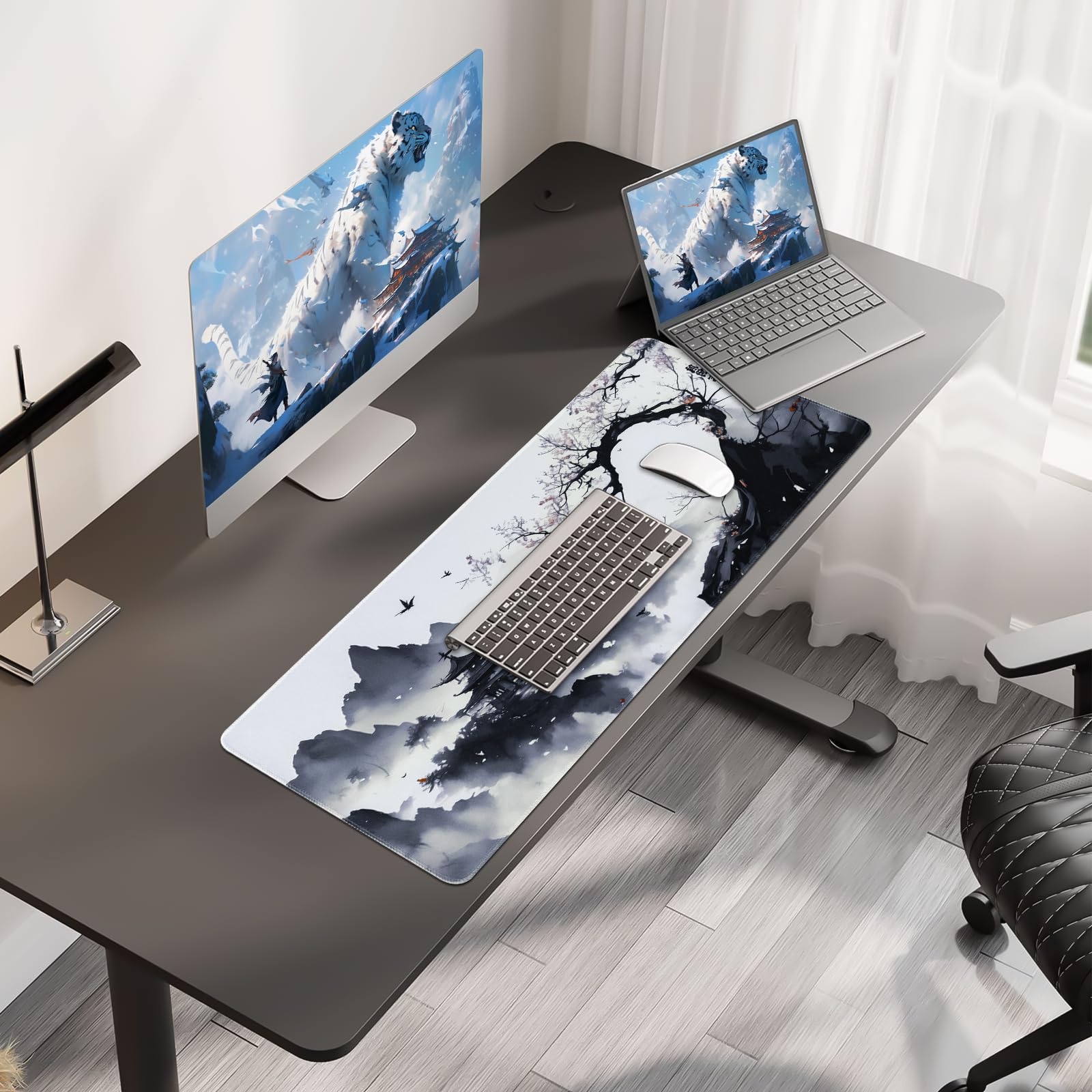 Zindoo Tapis De Souris XXL Tapis De Souris Gamer 900 X 400mm Optimisé