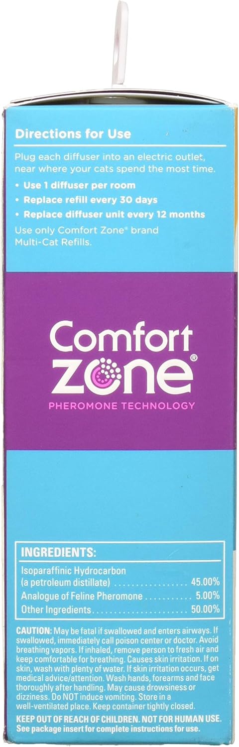 Comfort Zone MultiCat Diffuser for Cats Kittens (2Pack)