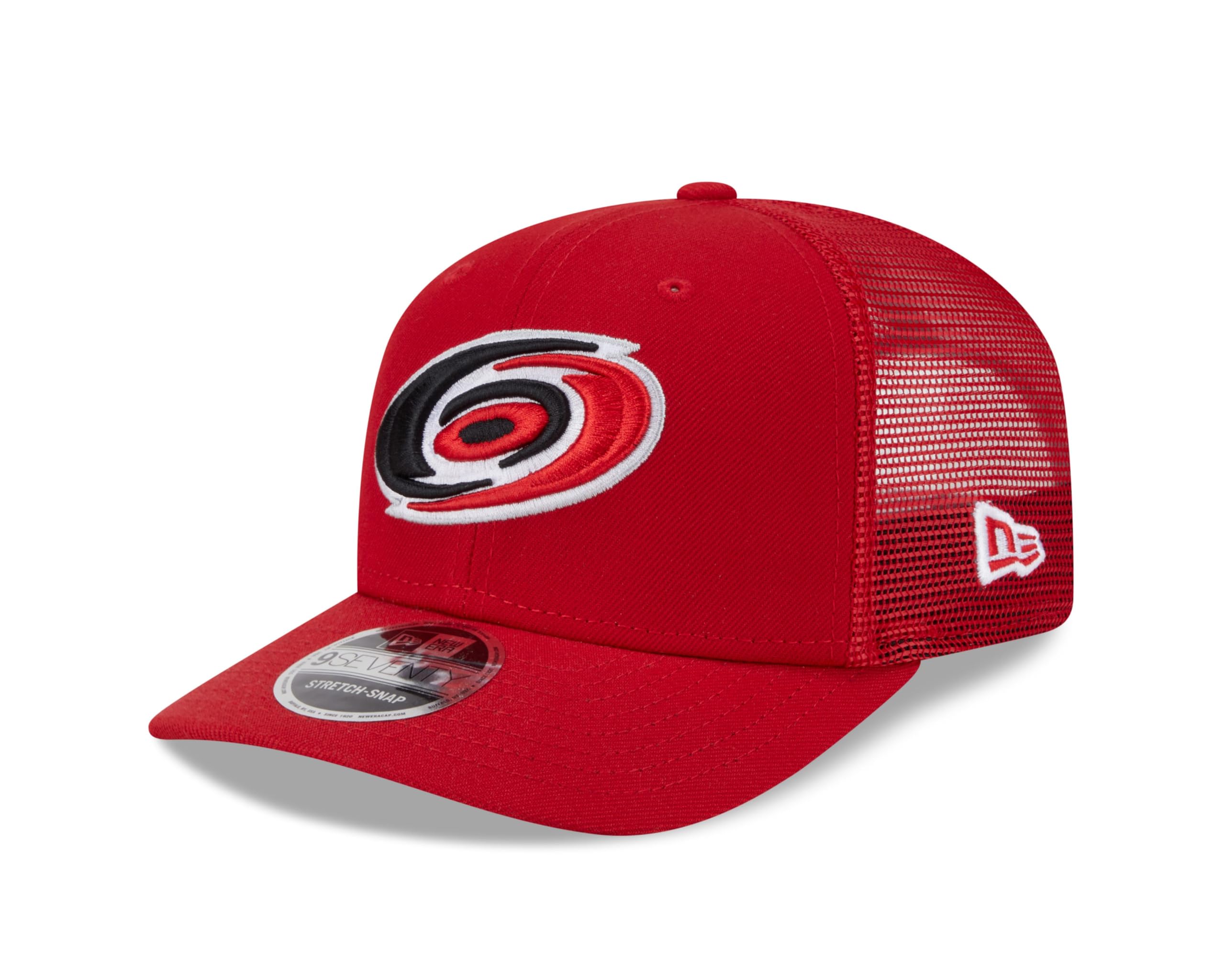 New Era Unisex Carolina Hurricanes#38019 Carolina Hurricanes 9Seventy Stretch-Snap Nhl Trucker Cap Red