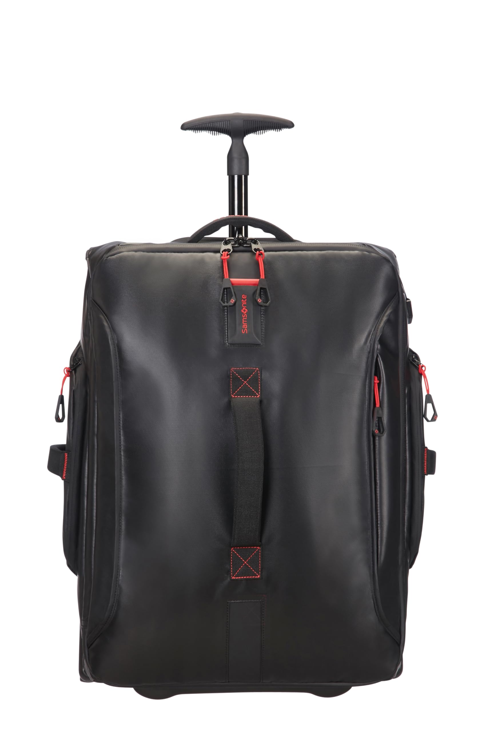 Samsonite Paradiver Light - Borsone/Zaino con 2 Ruote S, 55 cm, 51 L, Nero (Black)