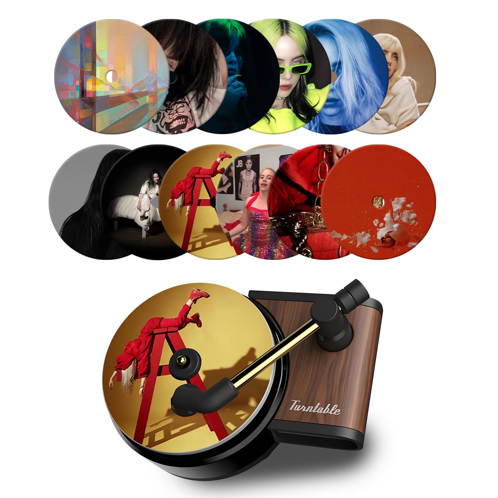 12pcs Car Air Freshener Replacement Pads Car Accessories Vent