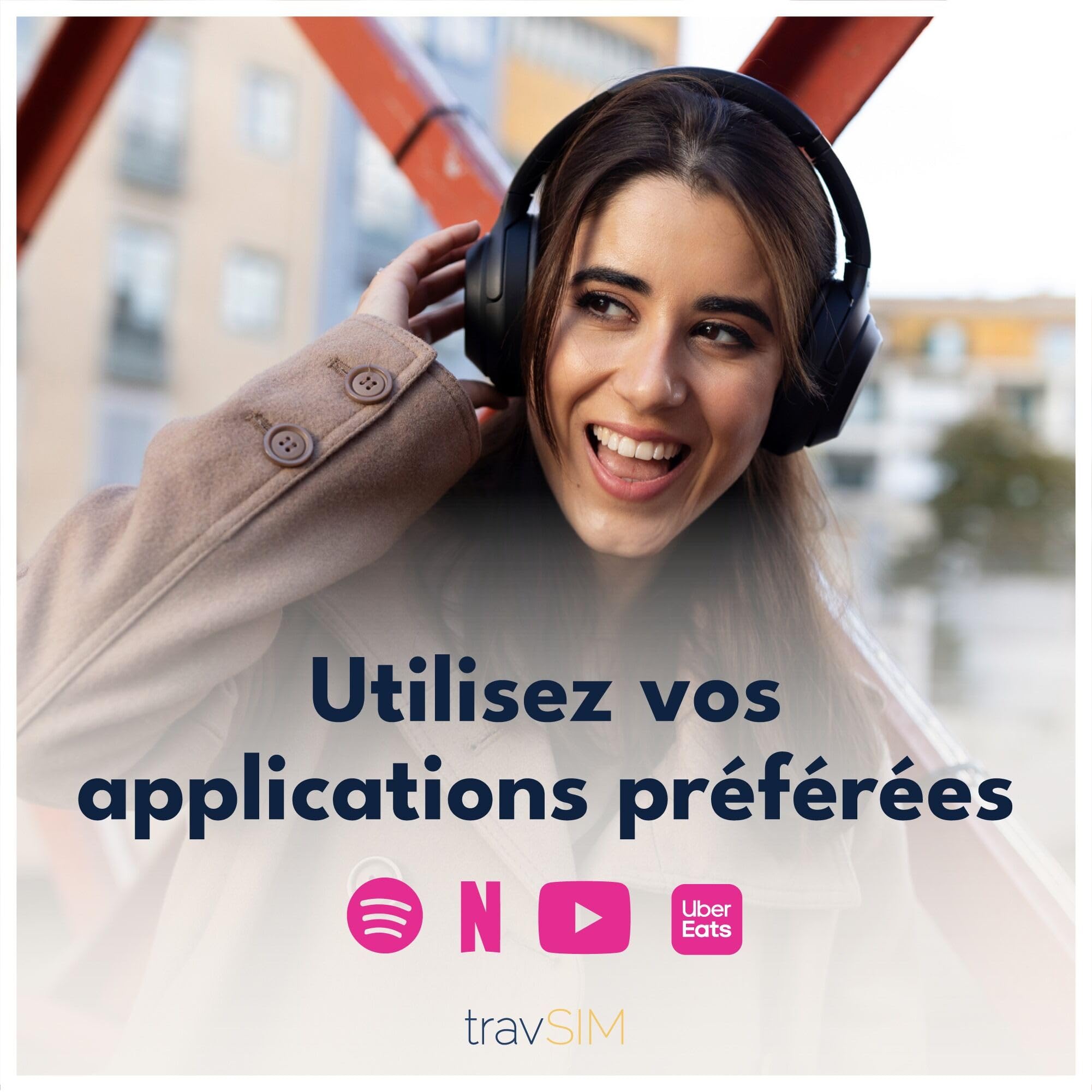 travSIM USA, Canada Mexico SIM Card | Servicio T-Mobile | 50GB de Datos para USA, 5GB para Canada y Mexico | Llamadas Nacionales y SMS ilimitados | Válido Durante 21 días